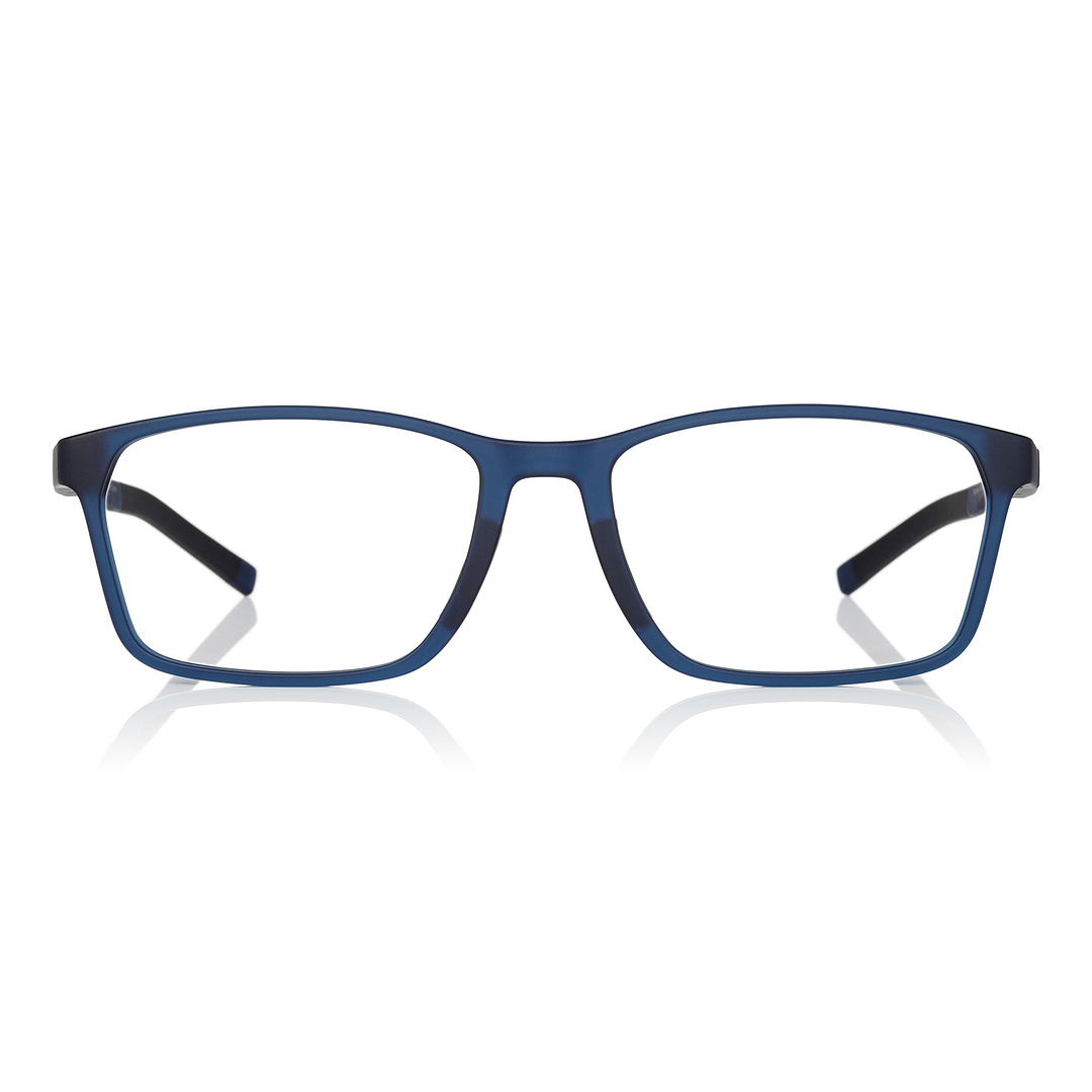OWNDAYS | MOVE Matte Navy Full Rim Rectangle right side